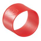 Collier coloré en caoutchouc 40 mm rouge Vikan photo du produit