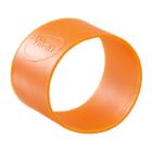 Collier coloré en caoutchouc 40 mm orange Vikan photo du produit