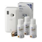 Starter pack : luchtverfrisser - dispenser - 3 navulling - zonder batterij - A1 artikelfoto
