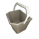 Seau gris de 12 l photo du produit