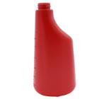 Rood PE-maatfles 600 ml voor Tex- en DuraSpray-kop 17 cm artikelfoto