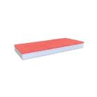 Melamine pad grijs en rood 11,5 x 25 cm artikelfoto