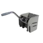Grijze zijpers voor mop spinning PVC structuur artikelfoto