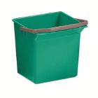 Emmer groen 6 l  voor werkwagen gerecycleerd pvc artikelfoto