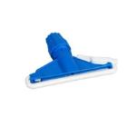 Klem blauw in pvc voor katoenmop met franjes artikelfoto