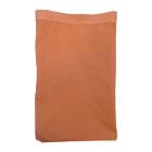 Waterdichte oogstzak oranje, platte bodem, knoopsluiting 60x36cm artikelfoto