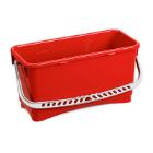 `EMMER rechthoekig /20LT` - plastiek rood [TS0R003213] artikelfoto