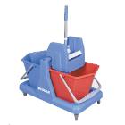 Perfekt duo : chariot de lavage - 2 seaux - 18 lt photo du produit