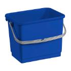 Emmer blauw 4 l voor werkwagen gerecycleerd pvc artikelfoto