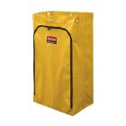 Sac vinyle jaune/90lt pour chariot d'entretien photo du produit