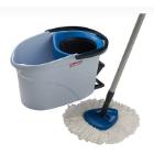 6 l emmer, blauw pers, microvezel franje houder Ultraspin mini starterkit artikelfoto