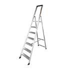 Trapladder pro : aluminium - 6 treden + 1 ladderblad - max 260 kg - "escapro" - artikelfoto