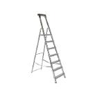 Escabeau ménager en aluminium 6 marches +1 plateau max 150 kg Esca Es photo du produit