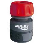 Aquality : raccord aquastop pour tuyau d'arrosage : 3/4' - pvc et caoutchouc photo du produit