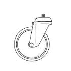Roue 21012 pour chariot IdeaTop 111F.2 photo du produit