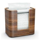 Houten dispenser 19,3x20,3x13,6cm voor Tork Xpressnap Walnut handdoeken artikelfoto