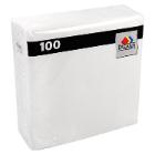Serviette : blanc - 33 x 33 cm - 1 pli - "fasana" photo du produit
