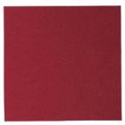 Serviettes de table rouge bordeaux 33x33cm Tork lunch photo du produit