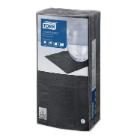 Coctail servet zwart 24x24 cm 2 laags 1/4 vouw 12x200 st Tork Advanced artikelfoto