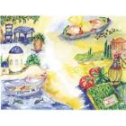 Set de table papier gaufré Méditerranée 42x30cm 500pcs Tork Advanced photo du produit