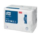 Serviette de table blanche 1 pli 33x33 cm pliage 1/8 4000 pc Tork Lunch photo du produit