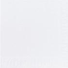 Serviette uni : blanc- 33 x 33cm - 2 plis - 2000 pc photo du produit