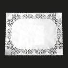 Dentelle : rectangulaire - blanc - 30 x 40 cm - 1000 pc photo du produit