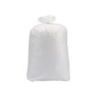 Sac poubelle blanc 75 (38+2x18,5) x 100 cm HD 33µ 110l imprimé déchets résiduels photo du produit