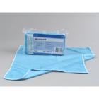 Chiffonnette microfibre bleu 40x40cm Taski Microquick photo du produit