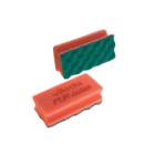 Schuurspons handgreep rood zachte schuurlap 7 x 15 x 4.5 cm Pur active artikelfoto