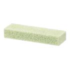 Puimsteen ecologisch sainitair groen 10 x 7 x 4,5 cm Cleaning block wc artikelfoto
