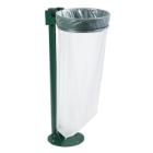 Collecteur sur pied : 110 lt - vert mousse photo du produit