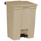 Poubelle à pédale beige 68 l Slim Jim Step-On photo du produit