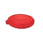 COUVERCLE ROND CONTAINER BRUT Rouge pour 2632 photo du produit