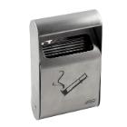 Asbak - muurbevestiging - satijn inox - 1,5 lt artikelfoto