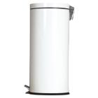 Pedaalemmer - metaal wit - 30 lt artikelfoto
