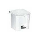 Utilo : poubelle à pédale - 30 lt - blanc photo du produit