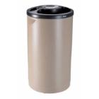 Afvalbak en collecteur bekers : zwart - 800 bekers - afvalbak 25 lt - pvc artikelfoto