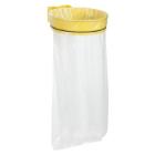 Support sac murale 110 l jaune sans couvercle Ecollecto photo du produit