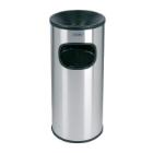 Cendrier poubelle - inox satin&eacute; - 30 lt photo du produit