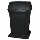 Ranger container : zwart - 170 lt - 63 x 63 x 105.4cm - opening met 2 kleppen artikelfoto