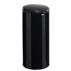 Poubelle noire ouverture manuelle 45lt photo du produit