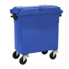 Container : bleu - sur roues - 770 lt photo du produit