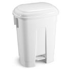 Poubelle à pédale 60 l blanc Derby photo du produit