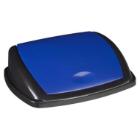 Couvercle basculant clap : bleu - 50 lt photo du produit