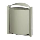 Corbeille murale arkea : 40 lt - gris ciment photo du produit