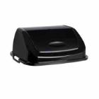 Couvercle basculant clap : noir - 50 lt photo du produit