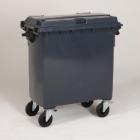Container : antracietgrijs - op wieltjes - 770 lt artikelfoto