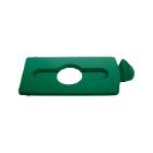Slim-jim : recycling station - deksel groen/glass - 1st artikelfoto