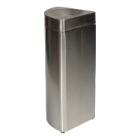 Vuurbestendige afvalbak 36 l geborsteld inox Modular artikelfoto